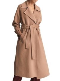 Shop Reiss Felo Belted Coat at Saks Fifth Avenue