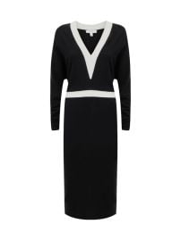 Shop Reiss Jodie Contrast Trim Sheath Dress Saks Fifth Avenue at Saks Fifth Avenue