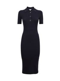 Shop Reiss Noa Rib-Knit Knee-Length Dress at Saks Fifth Avenue