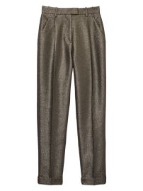 Shop Reiss Sienna Sparkle Tapered Trousers at Saks Fifth Avenue