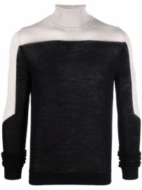 Shop Rick Owens roll-neck wool jumper with Express Delivery - at Farfetch