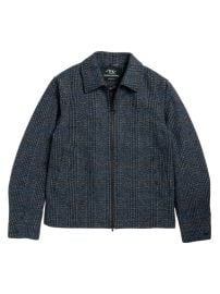 Shop Rodd Gunn Livingston Check Wool Jacket at Saks Fifth Avenue