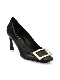 Shop Roger Vivier Belle Vivier Trompette Patent Leather Pumps at Saks Fifth Avenue