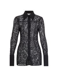 Shop Ronny Kobo Hana Cotton-Blend Lace Shirt at Saks Fifth Avenue