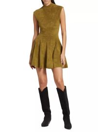 Shop Ronny Kobo Laney Chenille Mini Dress at Saks Fifth Avenue