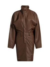 Shop Ronny Kobo Regan Faux Leather Moto Dress at Saks Fifth Avenue