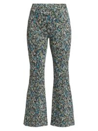 Shop Rosetta Getty Dotted Flared Pull-On Pants Saks Fifth Avenue at Saks Fifth Avenue