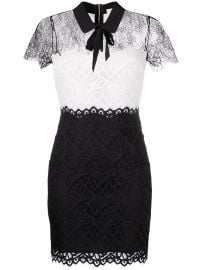 Shop SANDRO Rozen semi-sheer lace dress with Express Delivery - at Farfetch