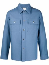 Shop SANDRO single-breasted shirt jacket with Express Delivery - at Farfetch