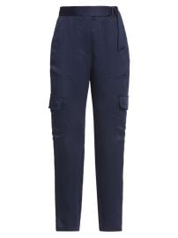 Shop SIMKHAI Carolina Belted Cargo Pants at Saks Fifth Avenue