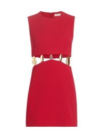 Shop SIMKHAI Dory Cut-Out Mini Dress at Saks Fifth Avenue