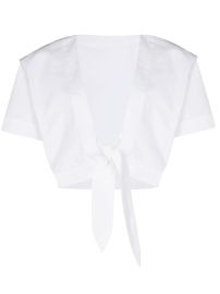 Shop SIR Anja tie-front top with Express Delivery - at Farfetch