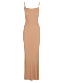 Shop SKIMS Soft Lounge Rib Long Slip Dress at Saks Fifth Avenue