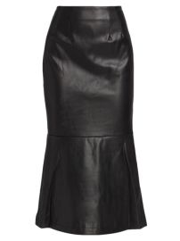 Shop STAUD Laurel Faux Leather Skirt at Saks Fifth Avenue