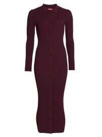 Shop STAUD Napa Ribbed Sweater Dress at Saks Fifth Avenue