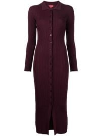 Shop STAUD Napa polo dress with Express Delivery - at Farfetch