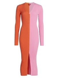 Shop STAUD Shoko Sweater Midi Dress at Saks Fifth Avenue