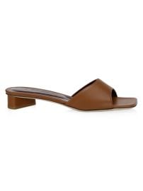 Shop STAUD Simone Leather Mules at Saks Fifth Avenue