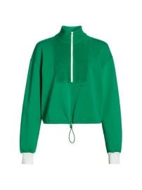 Shop STAUD Zip-Up Sweatshirt at Saks Fifth Avenue