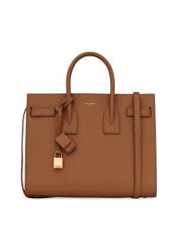 Shop Saint Laurent Small Carryall Sac De Jour Leather Satchel at Saks Fifth Avenue