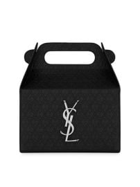 Shop Saint Laurent Take Away Box in Leather at Saks Fifth Avenue