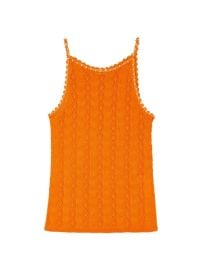 Shop Sandro Beaded Knit Vest Top at Saks Fifth Avenue