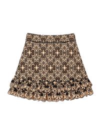 Shop Sandro Broderie Anglaise Short Skirt at Saks Fifth Avenue