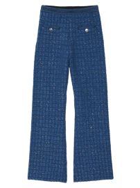 Shop Sandro Decorative Knit Trousers at Saks Fifth Avenue