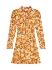 Shop Sandro Floral-Print Mini Dress at Saks Fifth Avenue