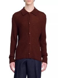 Shop Sandro Knit Shirt at Saks Fifth Avenue