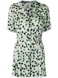 Shop Sandro Paris Divine floral print playsuit with Express Delivery - at Farfetch