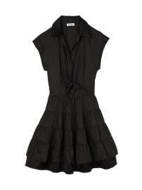 Shop Sandro Short Ruffled Dress at Saks Fifth Avenue