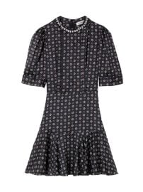 Shop Sandro Short Star-Print Dress at Saks Fifth Avenue