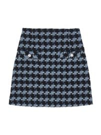 Shop Sandro Short Tweed Skirt at Saks Fifth Avenue