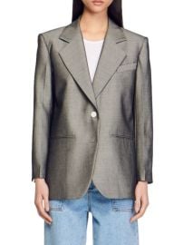 Shop Sandro Tailored Jacket at Saks Fifth Avenue