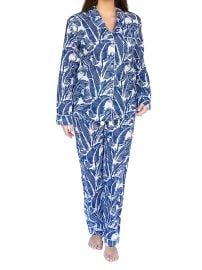 Shop Sant and Abel Womens Martinique Banana Leaf Long PJ Set at Saks Fifth Avenue