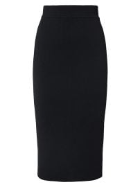 Shop Scanlan Theodore Knit Crepe Pencil Skirt at Saks Fifth Avenue