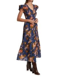 Shop Sea Ines Floral Fit amp Flare Dress at Saks Fifth Avenue