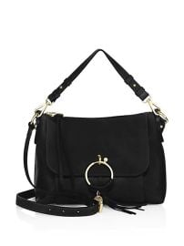 Shop See by Chlo Small Joan Leather Shoulder Bag at Saks Fifth Avenue