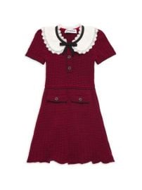 Shop Self-Portrait Little Girls amp Girls Peter Pan Collar Dress at Saks Fifth Avenue