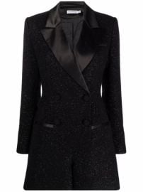 Shop Self-Portrait double-breasted blazer playsuit with Express Delivery - at Farfetch