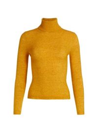 Shop Sergio Hudson Alpaca Turtleneck Sweater at Saks Fifth Avenue