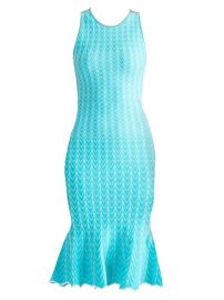 Shop Shoshanna Avalon Dotted Knit Mermaid Dress at Saks Fifth Avenue