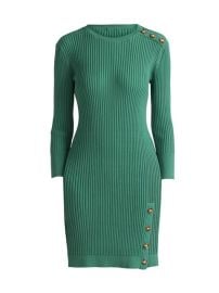 Shop Shoshanna Maya Compact-Knit Minidress at Saks Fifth Avenue