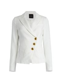 Shop Smythe Single-Breasted Wrap Blazer at Saks Fifth Avenue