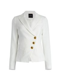 Shop Smythe Single-Breasted Wrap Blazer at Saks Fifth Avenue