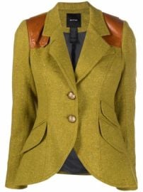 Shop Smythe notched-lapels single-breasted blazer with Express Delivery - at Farfetch