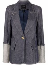 Shop Smythe peak-lapels denim blazer with Express Delivery - at Farfetch