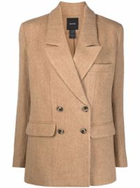 Shop Smythe tailored double-breasted coat with Express Delivery - at Farfetch