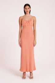 Shop Sol Cupro Dress in Watermelon at Nude Lucy